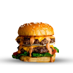 Double Beef Burger With Cheese 